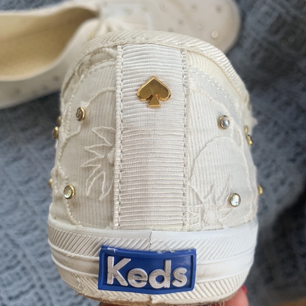 Kate Spade KEDS Tennis Shoes With Rhinestones  GREAT CONDITION!! Size 11